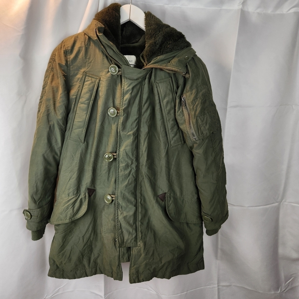 Moussy military style parka size S(1) in EUC